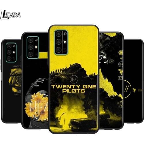 Twenty One Pilots 21 Pilots for Huawei Honor 30 20S 20 10i 9S 9A 9C 9X 8X 10 9 Lite 8A 7C 7A Pro Phone Case Black Cover