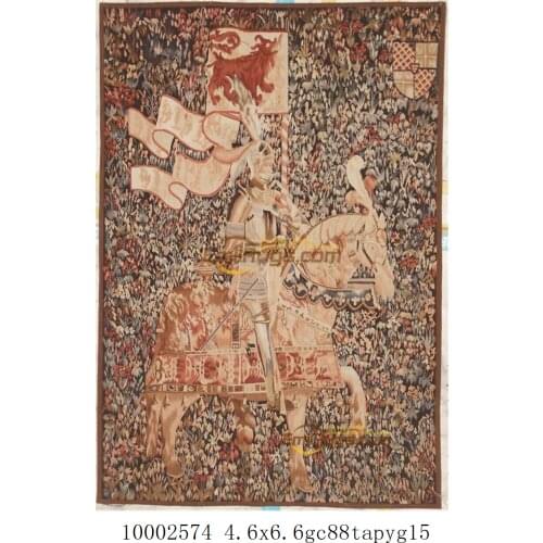 Bohemian tapestriesAntique French Tapestry Rare Aubusson Style Round Wool Bedroom Embroidered Patchwork Scarf