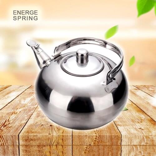 1.8L Small Tea Kettle Stainless Steel Teapot Thicken With Strainer Silver/Golden Boil Water Pot Mini Hot Jug