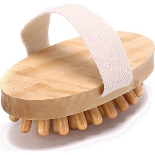 1PC 7*13cm Stress Release Comb Massager Neck Arm Back Scratcher Relaxing Wood Massager Comb Body Massage Knock Hammer