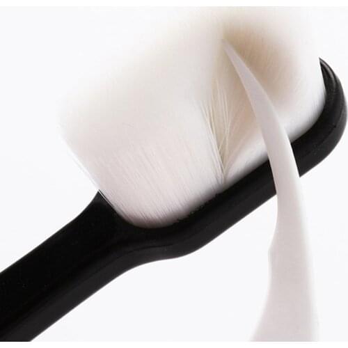 1PC Ultra-thin Super Soft Toothbrush Portable Eco-friendly Travel Outdoor Use Teeth Care Brush Oral Cleaning Oral Care Tools