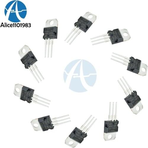 10Pcs LM7805 L7805 7805 TO-220 Voltage Regulator IC Chip TO 220