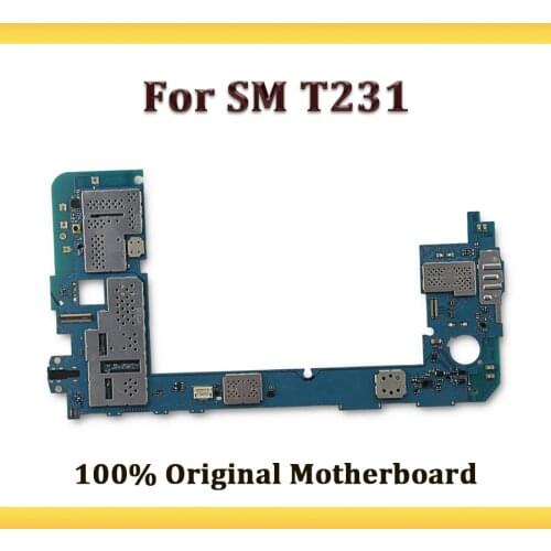 100% Unlocked Full Working Motherboard Mainboard Logic Board For Samsung Galaxy Tab 4 T231 Motherboard With Android System