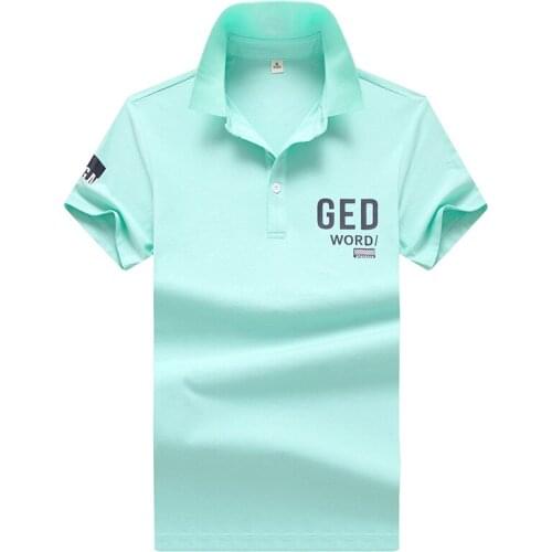 2021 New Brand Summer Polo Shirt Men Large Size M-4XL Camisas Polo Outdoor Casual Cotton Breathable Sportswear Polos Para Hombre