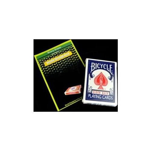 Needle Thru Deck Magic Tricks Card Magia Magician Close Up Illusions Gimmick Props Mentalism Funny