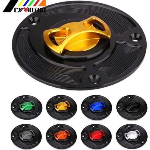 Motorcycle Fuel Tank Cap Cover For SUZUKI GSXR 600 750 1000 1300 Hayabusa Gladius SV650 SV650S SV1000 SV1000S GSF650F Bandit