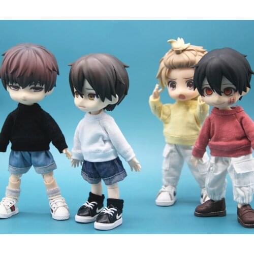 HOUZIWA GSC YMY Molly 1/12 Doll Clothes OB11 Doll Shirt