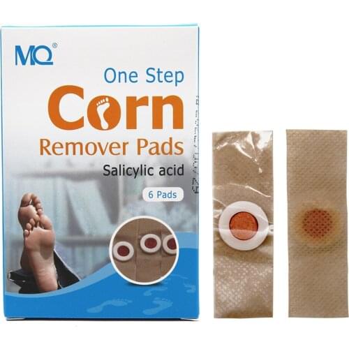 Corn paste removes thorns, hard calluses, calluses, plantar warts, hand and foot calluses, corns 6pcs/box*2boxes Free shipping