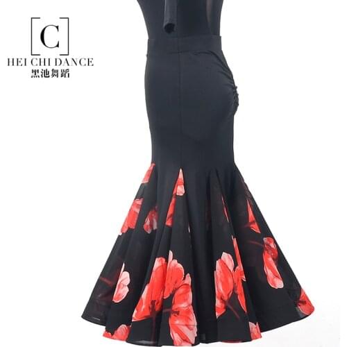 New ballroom waltz modern dance skirt dance competition standard ballroom dancing clothes Latin Skirt