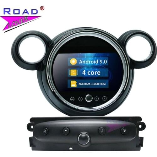 Roadlover 9 Inch Android GPS Navigation For BMW Mini 2011 2012 2013 2014 2015 2016 With Colorful lights Car Radio Media Player
