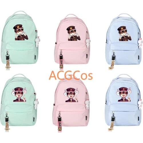 Toilet-Bound Jibaku Shounen Hanako-kun Student School Shoulder Bag Cosplay Backpack Laptop Travel Rucksack Gift