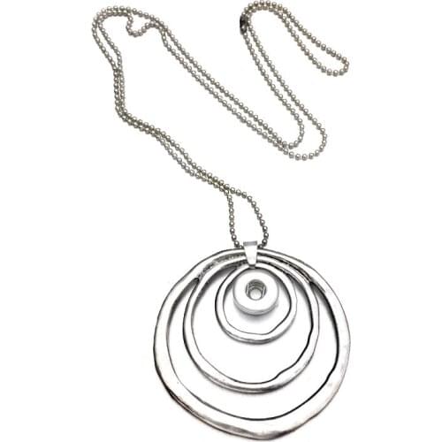 Interchangeable Leaves Ginger 295 Snap Button Pendant Necklace Jewelry Fit 12mm Snap Button Charm jewelry For Women Gift