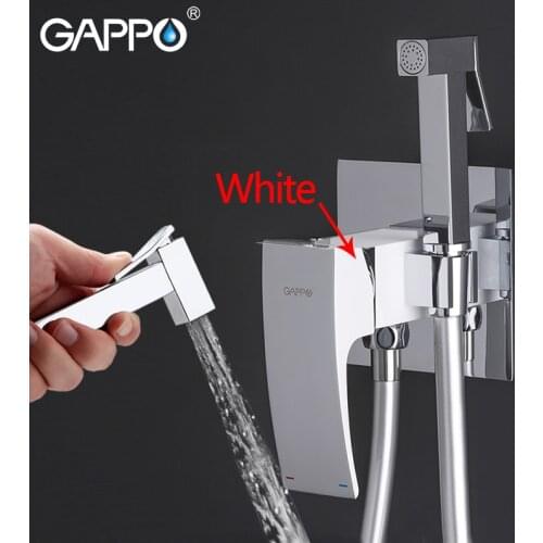 GAPPO Bidet Faucets brass toilet spray faucet chrome plating faucet bidet bathroom bidet shower toilet water spray bath shower