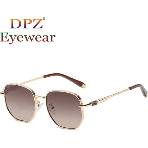 2021 Luxury Fashion Modern Womens Small Frame Sunglasses Trend Mens Gradient Shadow Brand Design Sunglasses Oculos De Sol