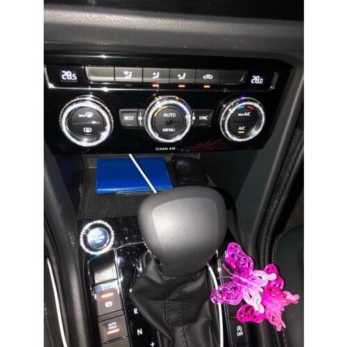 Car Styling Engine Start Stop Ignition Ring For Volkswagen VW Scirocco 3rd Sharan Touran Up! Polo 5 6 Arteon Eos Accessories