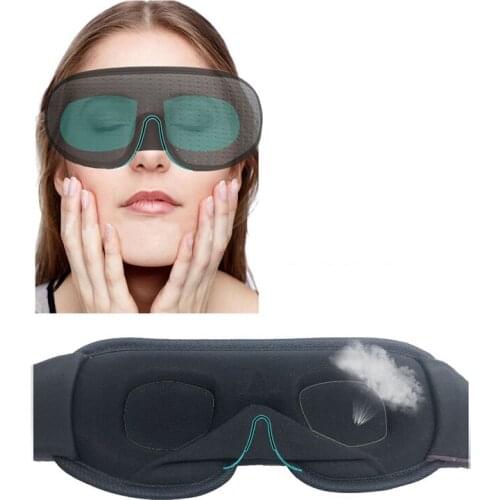 Blocking Light Sleeping Eye Mask Soft Padded Travel Shade Cover Rest Relax Sleeping Blindfold Eye Cover Sleep Mask Eyepatch
