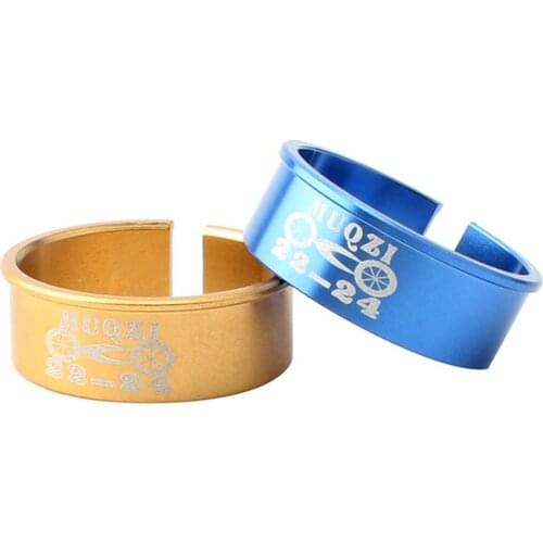 Bicycle Reducing Sleeve 24mm To 22mm BB Axis Adjustable Sets Adapter Ring Washer