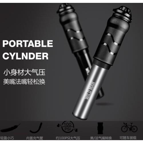 High Pressure Mountain Road Vehicle Portable Bicycle Air Pump