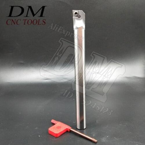 1pcs H16Q SCLCR09 High Quality Alloy Steel Circle Arbor Screw Knife Holder For Lathe Match CCMT09 Lathe Cutter(No Blade