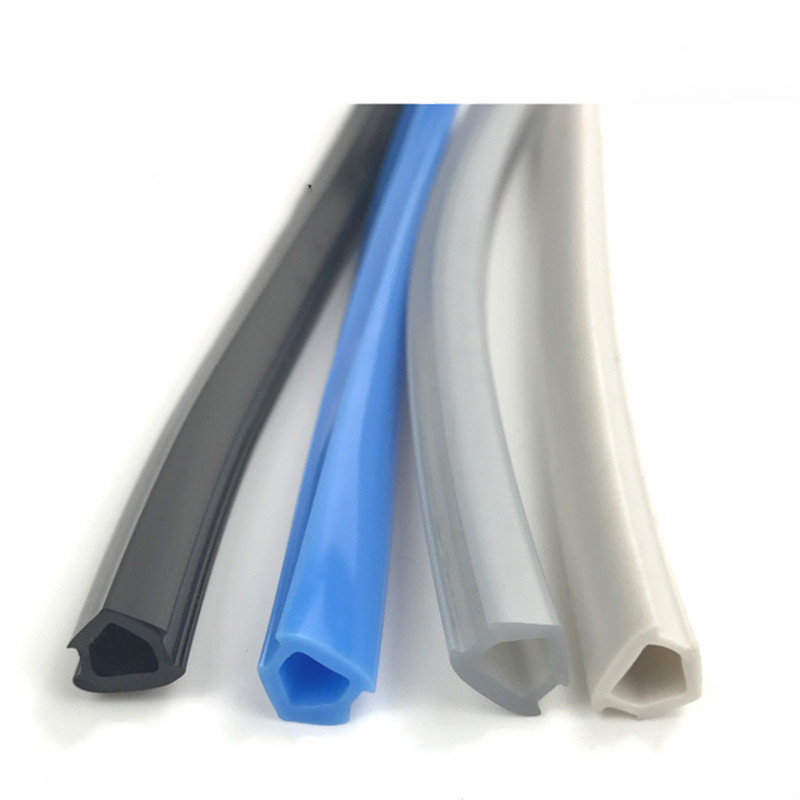 10meters 20/30/40/50 series 6mm/8mm /10mm flat seal for 2020 aluminum profile soft Slot Cover/ Panel Holder C-Beam machine