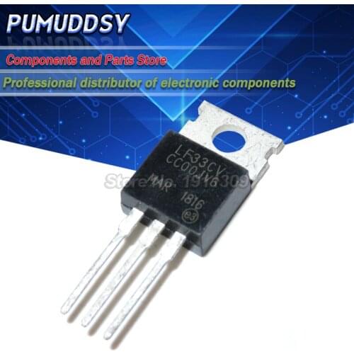 10PCS LF33CV LF33 TO-220 IC