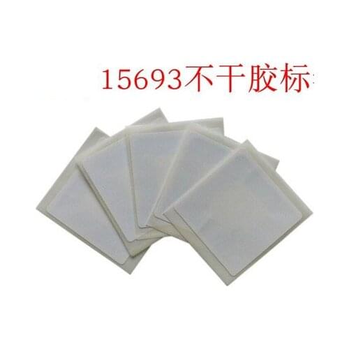 50*50mm ISO15693 stickers I-Code-X chip RFID tags 10pcs/Lot