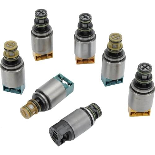 7pcs Transmission Solenoid Kit ZF6HP21 6HP-21 for BMW for Hyundai Jaguar Kia for Aston Martin for Land Rover Maserati Bentley