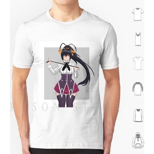 Akeno T Shirt Diy Big Size Cotton Akeno Highschool Dxd Anime
