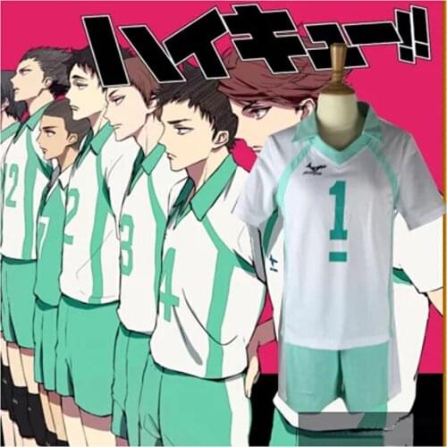 Haikyuu Tobio Kageyama Koushi Sugawara Oikawa Tooru cosplay costume anime clothes men suits School Uniforms