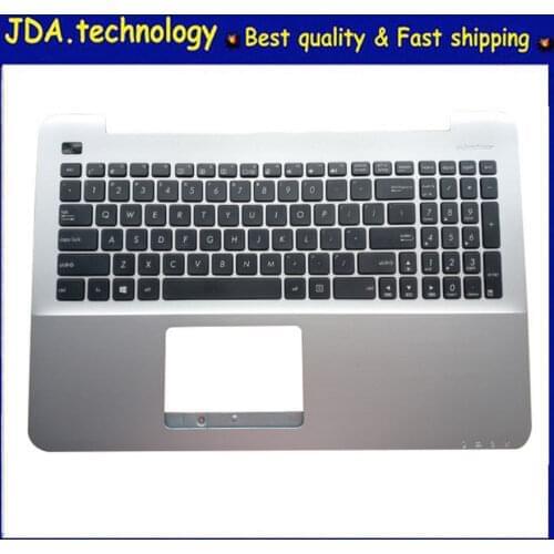 MEIARROW 95%New/orig palmrest topcase FOR ASUS X554 X554L A554L F554L K554L US keyboard upper cover