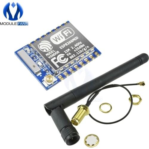 ESP8266 Wifi Module ESP-07 with 11cm 2.4G Wireless SMA Antenna Stick 2dB 2.5dB Gain For NRF24L01 PA 20cm Adapter Cable