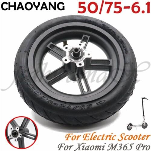 CHAOYANG 50/75-6.1 outer tube with hub belt wheels replaceable for xiaomi M365 electric scooter tire accessories 8.5x2 8 1/2x2