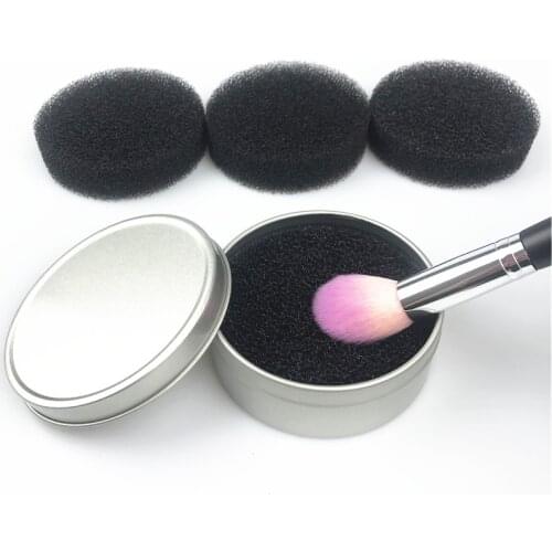 3 Second Color Off Makeup Brush Cleaner Sponge Remover Color From Brush Eyeshadow Sponge Tool Cleaner Quick Wash Clean Kits