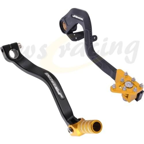 Motorcycle CNC Rear Foot Brake Pedal Leverv Shifter Shift For SUZUKID RZ400 2000-2004 DRZ400E 2000-2007 DRZ400S 2000-2019