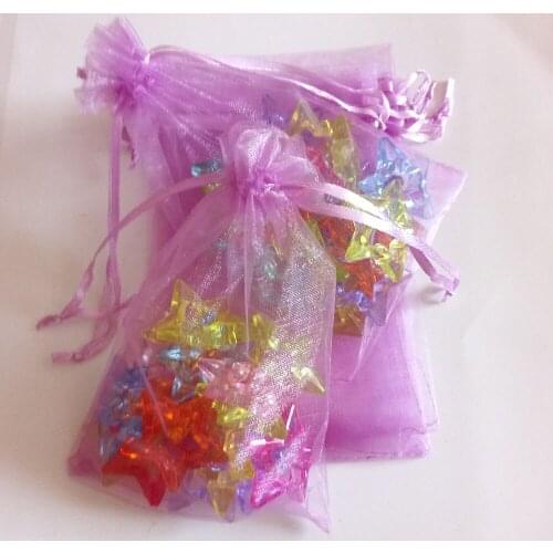 1000pcs Red Snow Blue Gift Bags For Jewelry Bags And Packaging Organza Bag Drawstring Bag Wedding/Woman Travel Storage Display