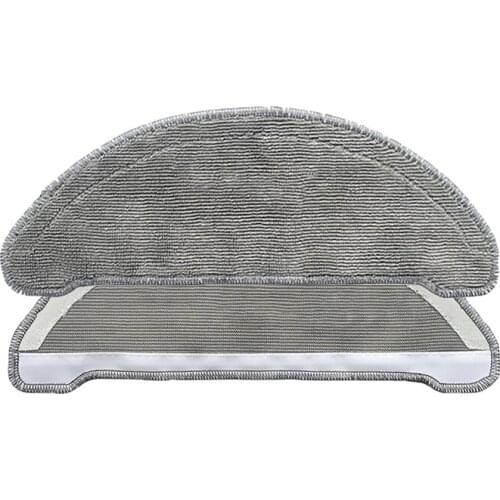 2Pcs Mop Cloth Rag for Xiaomi ROIDMI EVE Plus Vacuum Cleaner Cleaning Mops Mopping Pad Spare Parts Accessories