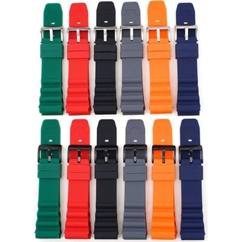 20MM 22MM Turtle MM Silicone Watch Band Suitable For Tuna SKX007 Citizen Watch
