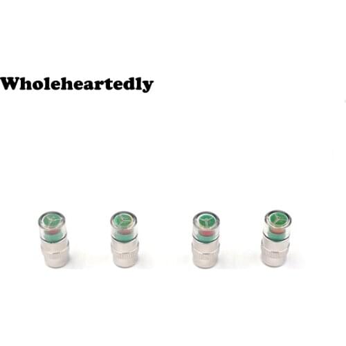 4PCS Car Tire Pressure Monitor Systems Tire Pressure Sensor Car Tire Pressure Alarm Car Tyre Air Valve Cap Air Alert Sensor