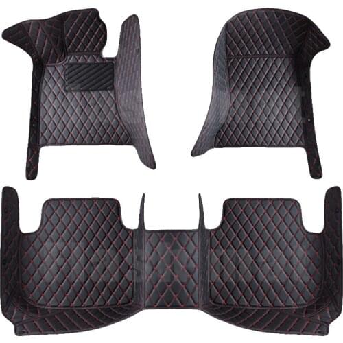 High Quality Leather Car Floor Mats for Mercedes CLA C118 CLA180 CLK C208 CLK280 CLS C218 CLS350 Car Accessories auto goods