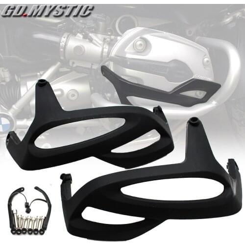 ABS Plastic Engine Cylinder Protector Guard Side Cover Cylinder Head Guard Valve Cover Protector for BMW R1200GS 2004-2008