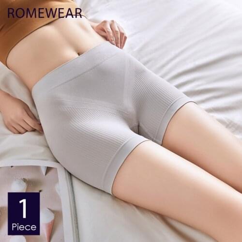 Women Safety Shorts Pants Slimming Seamless Nylon High Waist Panties Seamless Nylon Underwear For Female Boyshorts Pants