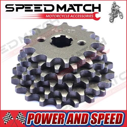 520 10t 11T 12T 13T 14T 15T 16T 17T 18T 19T 20T Tooth 20mm ID Front Engine Sprocket fit Pit Bike ATV Motorcycle part