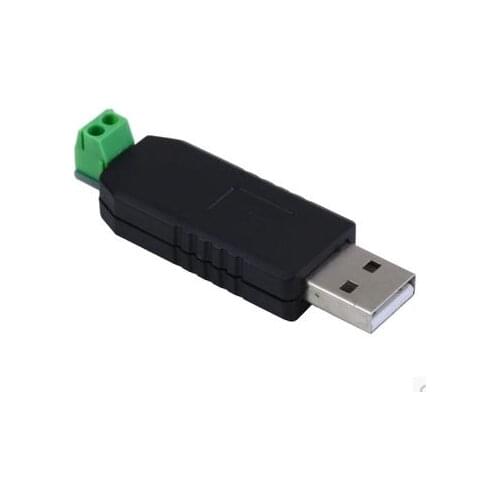 1 PCS USB to RS485 USB-485 Converter Adapter, compatible with Win7 XP, Vista, Linux, Mac OS, WinCE5