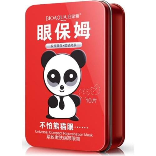 10pcs/lot Moisturizing Dark Circle Eye Mask Anti-Aging Hydrating Moist Brighten Eyes Mask Skin Care with Box