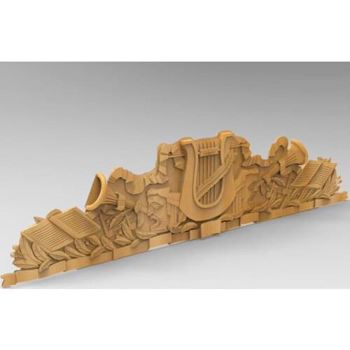 3d model relief for cnc carving engraving in STL file format decor