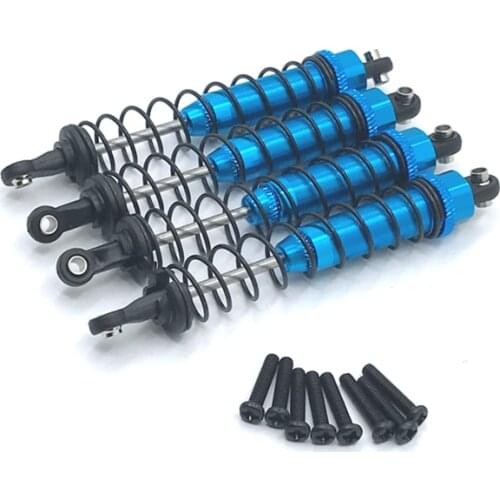 12402a shock shock oiMetal Oil Filled Front & Rear Shock Absorber Damper for Wltoys 12402-A A323 12409 1/12 RC Car Upgrade Parts