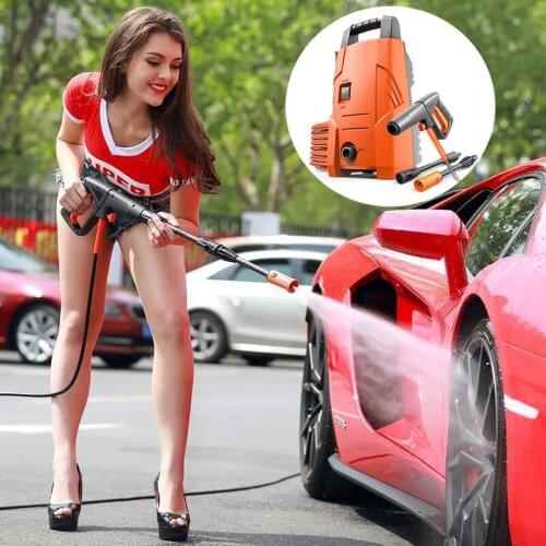 High Pressure Car Wash Machine 90Bar 1200W Kit Handheld Auto Spray Powerful Car Washer Gun Wash Machine Garden Water Jet