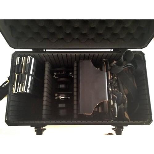 Large format 4X5 photography box, specially designed for 4X5 photography supplies storage box