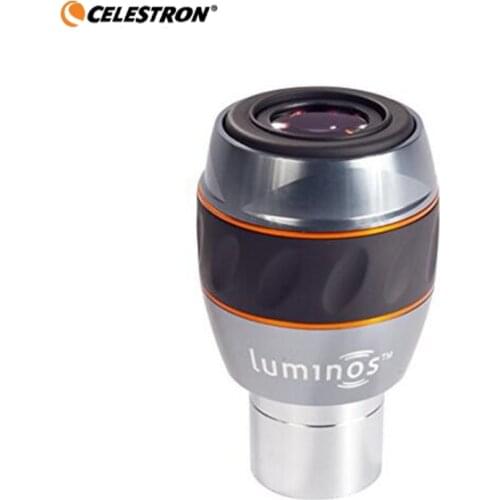 Celestron 93430 Luminos 7mm Eyepiece 82 Wide Angle 7 mm Eyepiece Large - field astronomical telescope accessories 93430