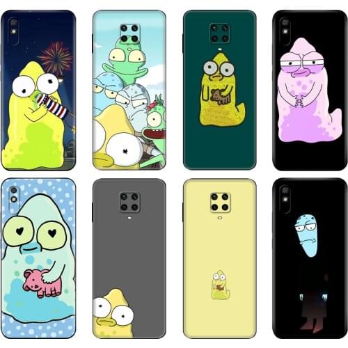 Black tpu Case For Xiaomi Redmi 7A 8 8A 9 9A 9C Case Redmi Note 8T 8 Pro T Note 9 9S 9 Pro Case Solar Opposites pupa